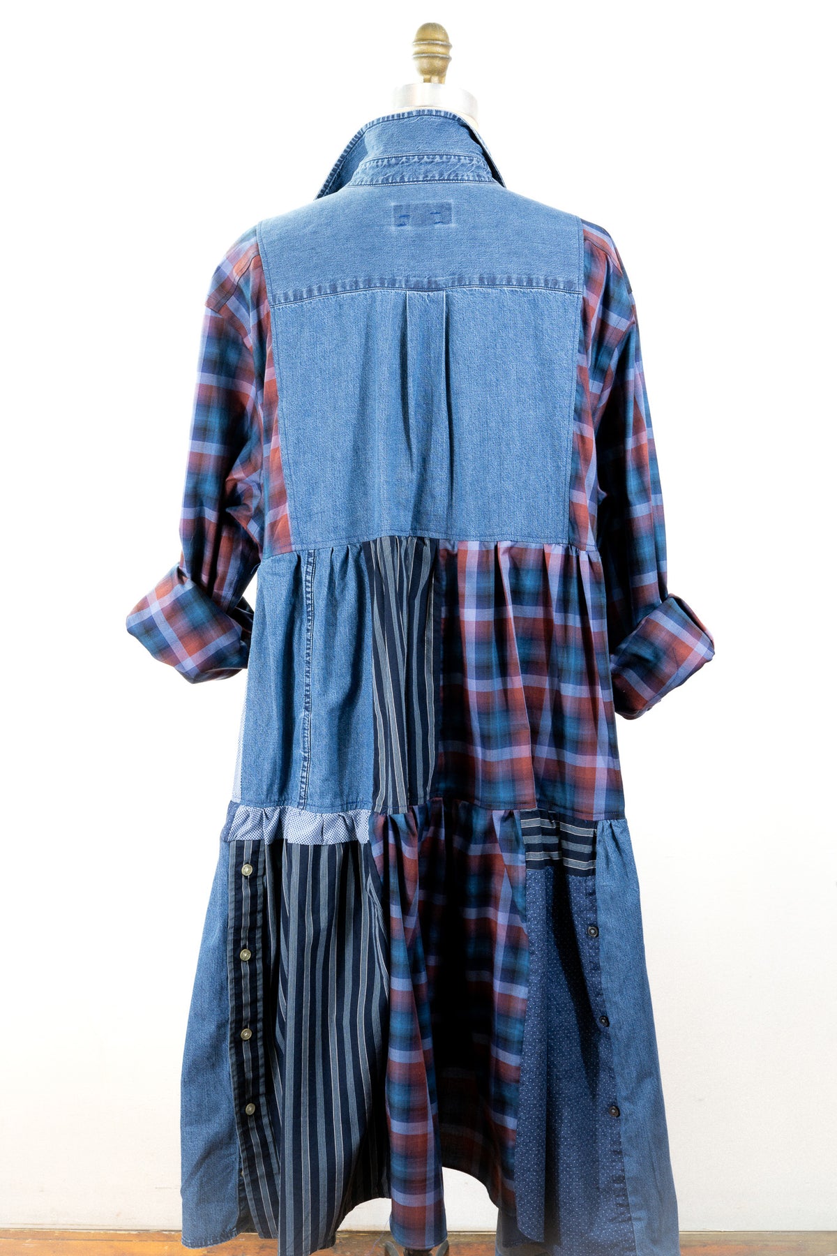 Montclair Reconstructed Shirt Dress #074