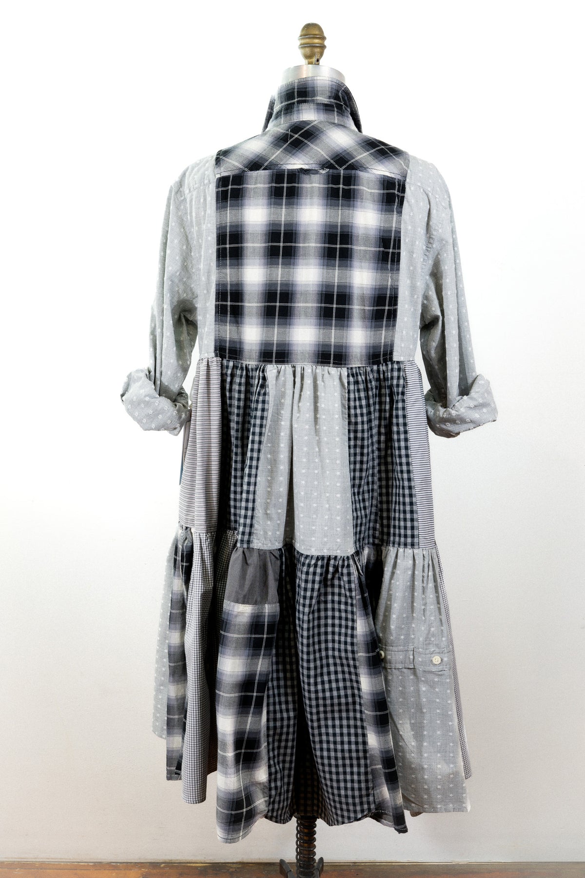 Montclair Reconstructed Shirt Dress #083