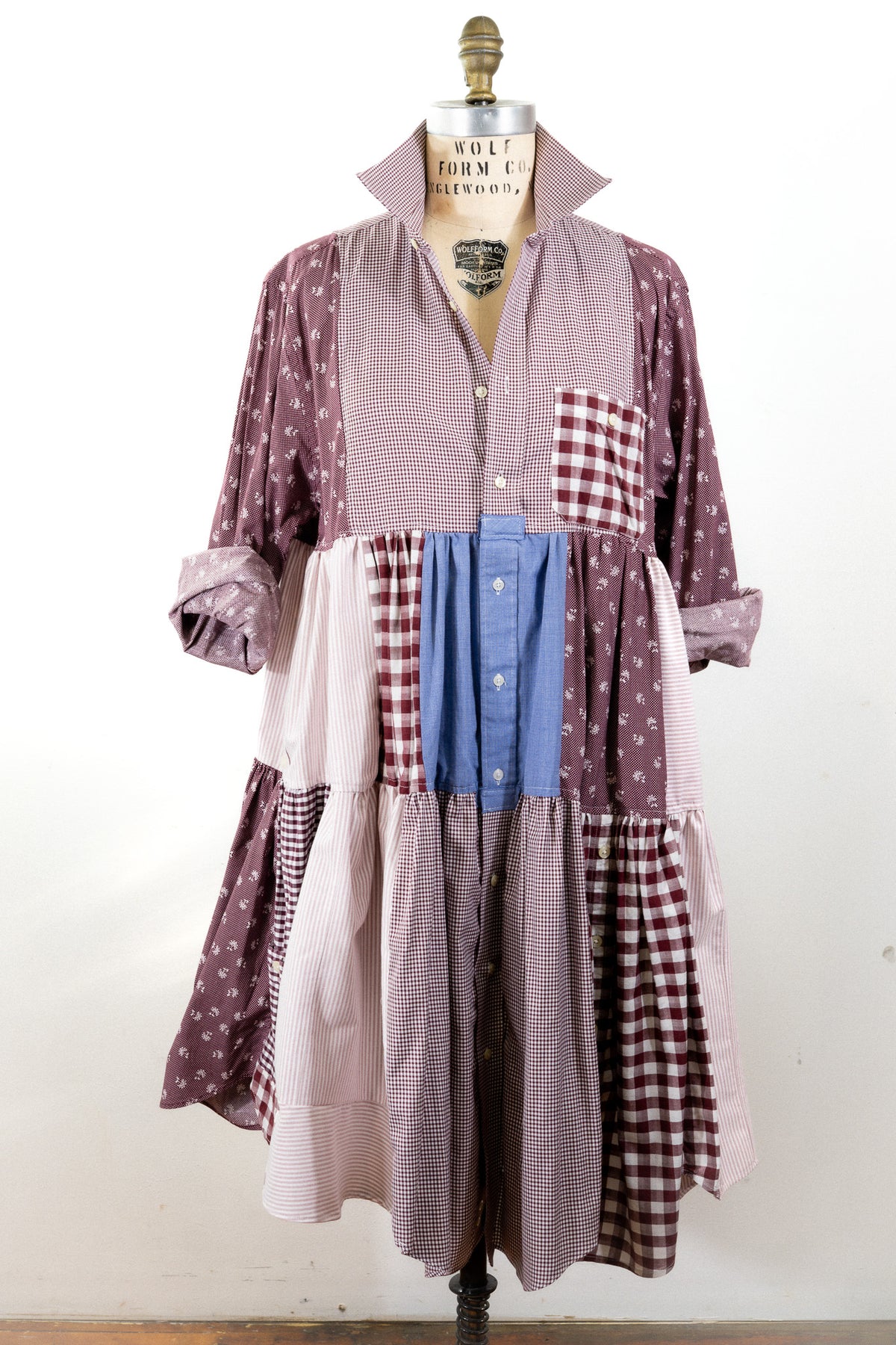 Montclair Reconstructed Shirt Dress #064