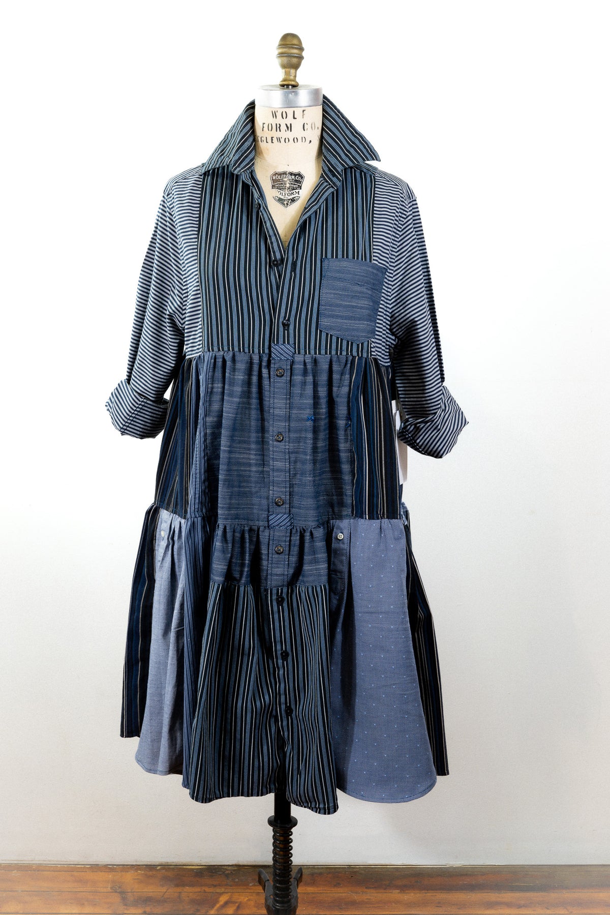 Montclair Reconstructed Shirt Dress #085