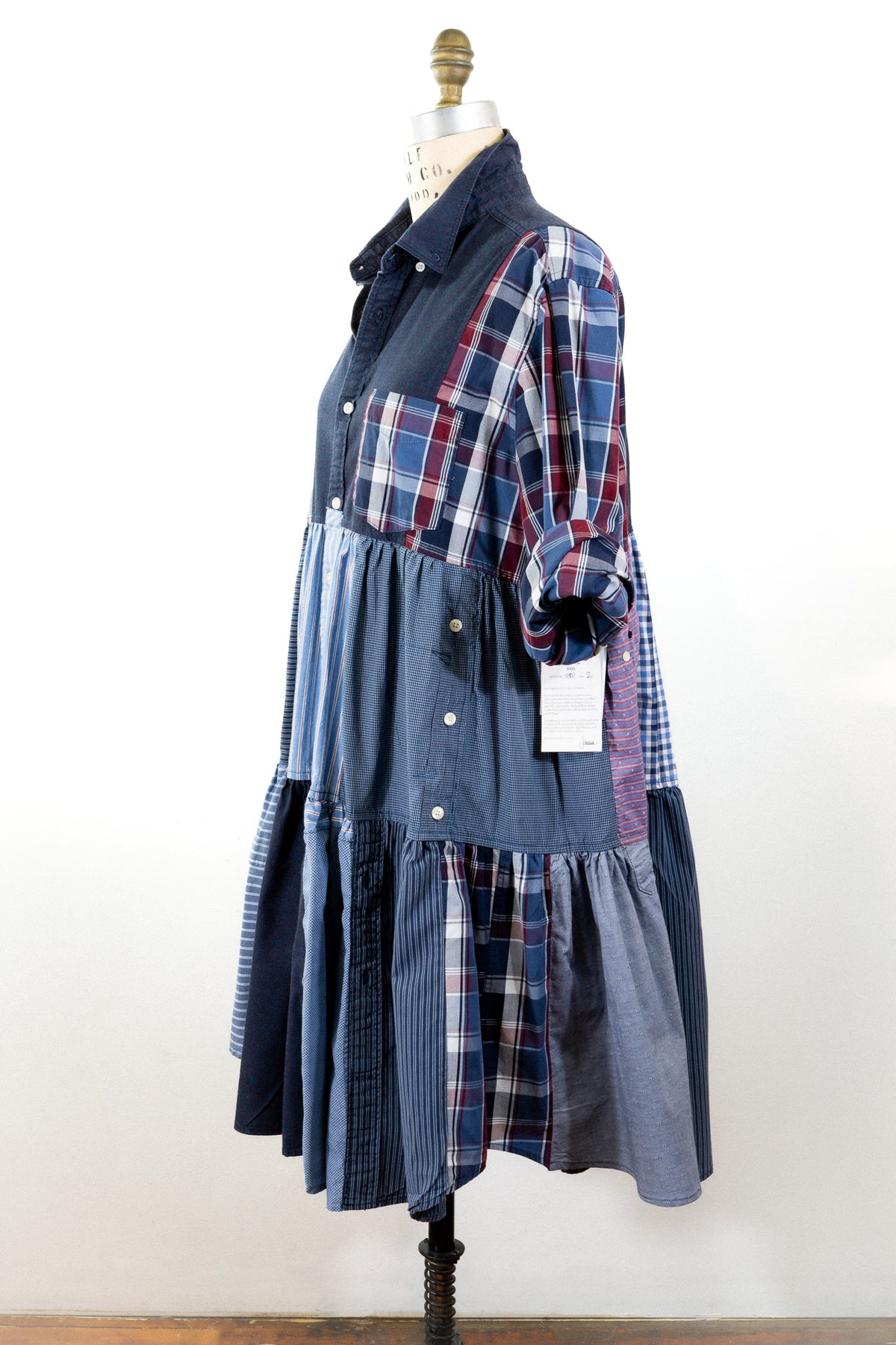 Montclair Reconstructed Shirt Dress #080