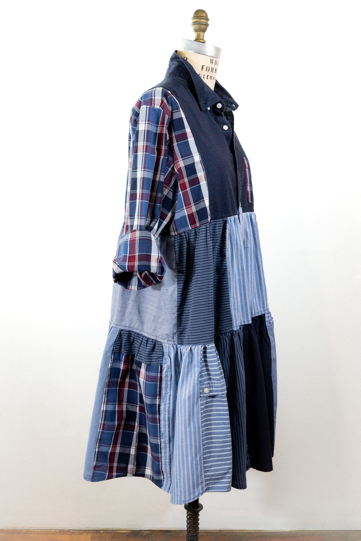 Montclair Reconstructed Shirt Dress #080