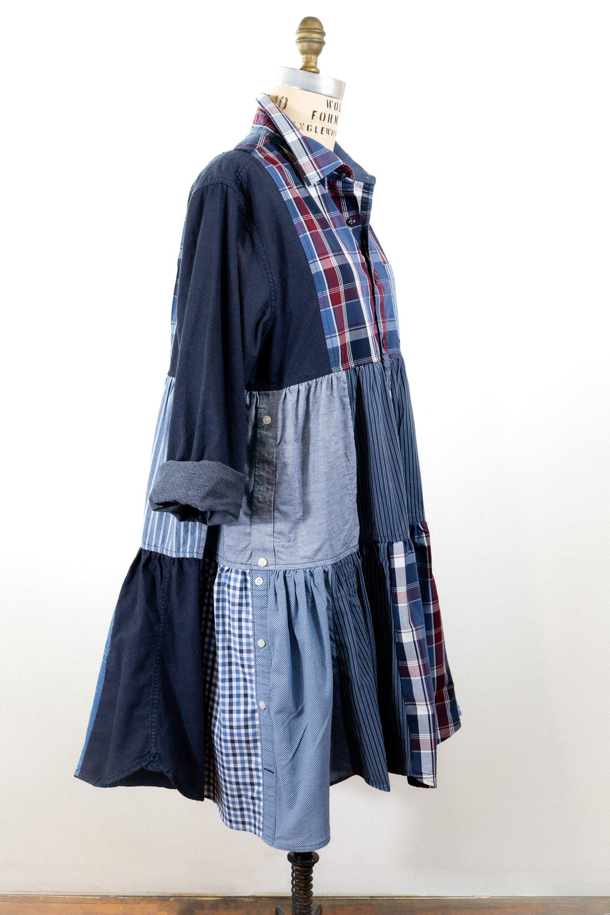 Montclair Reconstructed Shirt Dress #082